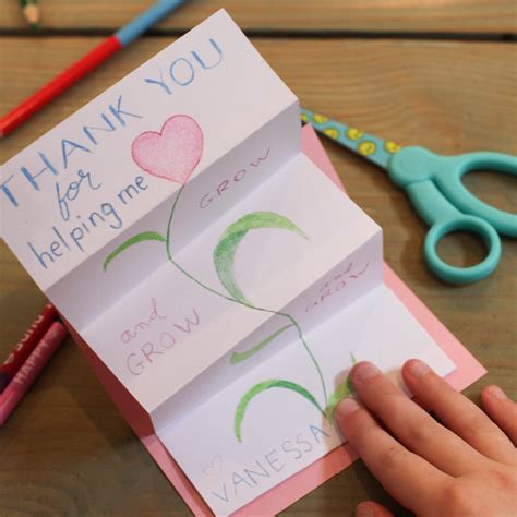 handmade teacher card ideas|diy teacher thank you cards.